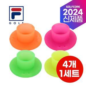 [휠라][24년신상]FILA GOLF 휠라골프 칼라 파크골프 써클 티-4칼라1SET
