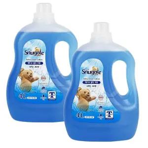 [스너글] 액티브 클린 코튼 세탁세제 4L 2개 gx