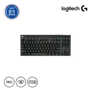 로지텍코리아 공식 G PRO X TKL LIGHTSPEED 무선 게이밍 키보드(리니어 적축/블랙)