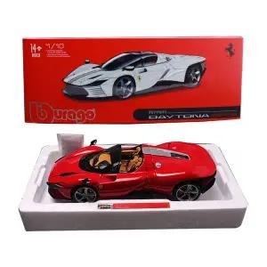 [브라고] 1:18 페라리 데이토나 SP3 Daytona 레드 하이퀄리티 자동차 모형 합금 다이캐스트