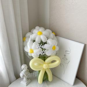 풍선꽃다발 완제품 생일 졸업 기념일 레터링 꽃풍선