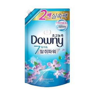 [다우니]레몬그라스와 라일락향 블루 리필 1.6L