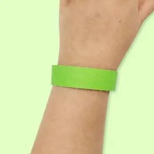 ONM 컬러 티켓 종이팔찌 초록 입장팔찌 팔찌