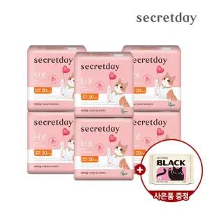 시크릿데이 러브플러스 롱라이너 20P 6팩+중형 2P 증정Y