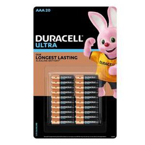 듀라셀 울트라 알카라인 AAA20개 건전지