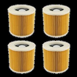 클릭앤유 카처 카쳐 WD2 WD3 Plus 청소기 호환용 필터 4개