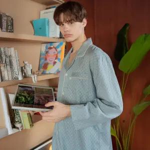 메이플라워 보리 긴팔 모달면 남성 빅사이즈 잠옷 세트