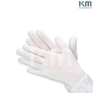 크린룸 작업용 속장갑 풀라이너 10켤레입 M/이너장갑/면속장갑/명진속장갑/흰색속장갑/이너/작업용속장갑
