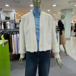 시슬리/애플아울렛/가디건형 페이크 무스탕 자켓 SA LEC3461