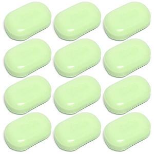 오이 12개 향이좋은비누 90g (12개) 단단한 향이 좋은 미용 목욕 세숫비누 1361