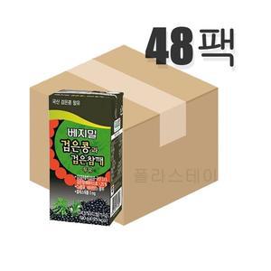 정식품 베지밀 검은콩과 검은참깨 두유 190ml x 48팩 (원산지_상세설명에 표시)