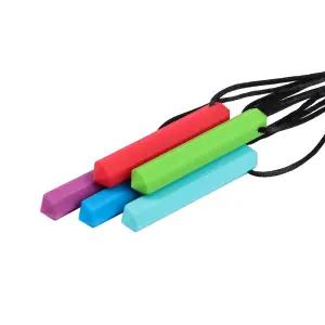 [마크라쏭]츄잉튜브 구강감각추구 치발기겸용 턱 운동 언어 씹기