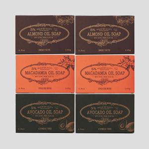 효창비누 수분 클래식 세안라인 140g 3종 X2개 (마카다미아, 아보카도, 아몬드 오일비누 6개)