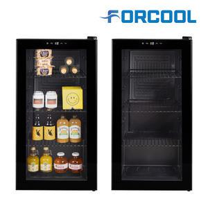 포쿨 음료수냉장고 쇼케이스 미니 FC-90MSB 블랙