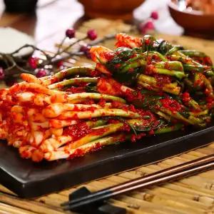 [여수사나이] 파김치 1kg 국내산 김치 당일생산