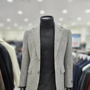 [파렌하이트][24F/W] 베이지멜란지 울 캐시미어 GRANDCRU 트윌자켓 FJE4105_JK