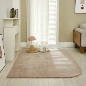 [NS홈쇼핑]해피 극세사 아치형 러그 카페트 사계절 단모 워셔블 침실 거실러그 200x400..[34779563]