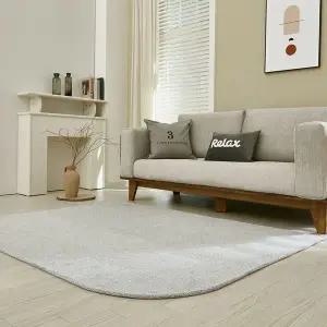 [NS홈쇼핑]해피 극세사 아치형 러그 카페트 사계절 단모 워셔블 침실 거실러그 200x250..[34779635]