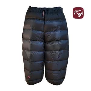 준우아웃도어 구스다운 7부 팬츠 블랙