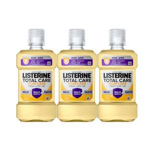 리스테린 토탈케어 검케어 마일드 250ml X3개