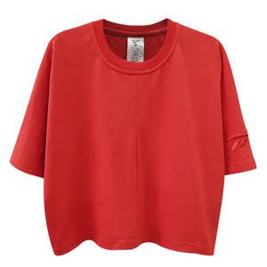 리복 여성 하이 SH 스튜디오 크롭 반팔 티셔츠-FI6802