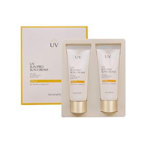 이자녹스 UV 선 프로 365 데일리 커버 선크림 듀오 세트 SPF 50+PA+++