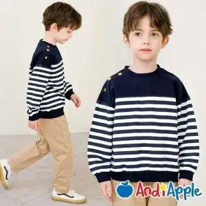 [앤디애플] 프레쉬마린스트라이프상하복