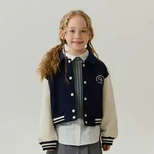 [보리보리/올리반]크롭바시티점퍼(네이비)