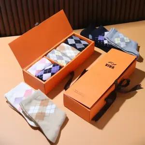 국산)비바 양말선물세트 남 여 아가일 3~5족 중목 (쇼핑백 드림)스포츠 쿠션 골프 니삭스 신상 패션 고급 정장양말