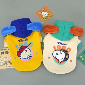 패리스독 피너츠1980후드티셔츠 강아지옷 애견의류