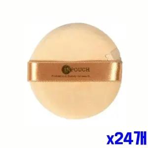 고품질 면 파우더분첩 부드러운 소 파우더 분첩 x24개 (WFGTT8R)