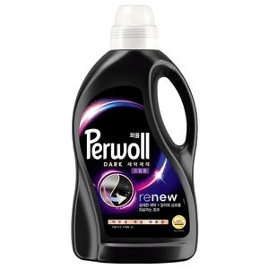 퍼울 헨켈 기능성 세탁세제 퍼울 2L 용기 x 1 다크 드럼용 세정력