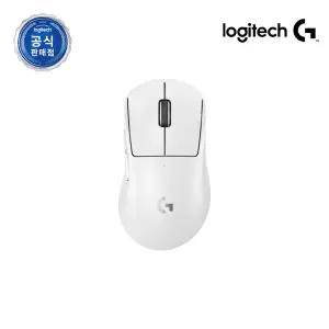 로지텍코리아 공식 G PRO X Superlight 2 DEX 무선 게이밍 마우스 화이트