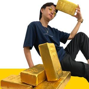 쿠션 벽돌 생일 웃긴선물 쓸모없는 금괴 마니또 재밌는 바디필로우 킹받는