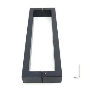 강화도어 스텐사각마주 손잡이 흑색 WFFNOAK