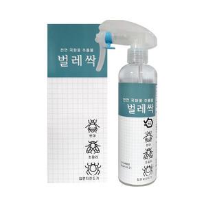 벅스존 벌레싹 300ml 초파리 집먼지 진드기 빈대 국화꽃 추출물 식물성 살충제