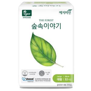 예지미인 숲속이야기 비오셀 대형 32P X 1팩