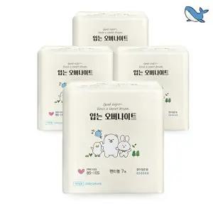[춤추는고래]춤추는고래 대용량 입는 오버나이트 팬티형 7P x 4팩 (28매)