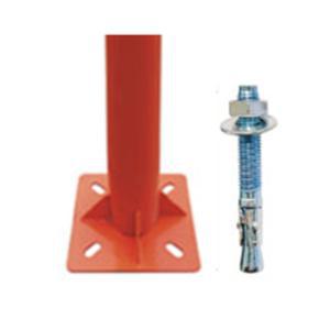 곡선도로 교차로 사고예방 반사경 지주 앙카형 (2.5M) 거치대 안전용품 지지대