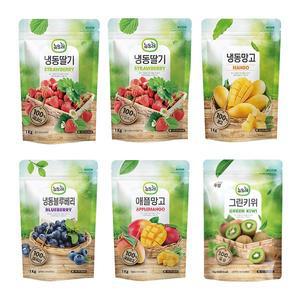 냉동 뉴뜨레 과일 모음 과일라떼 스무디 딸기 키위 망고 자몽