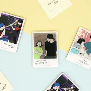 원트 세기말 풋사과 보습학원 폴라로이드 마그넷 3종