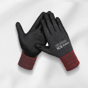 K2 Safety 하이터치그립2 반코팅장갑 다용도 코팅장갑 L 10컬레