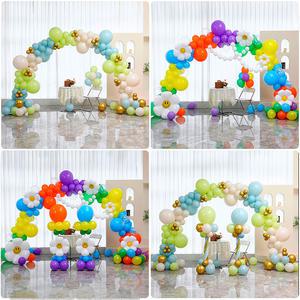 [피앤비유니티]오픈기념행사 축제용 기둥아치풍선세트