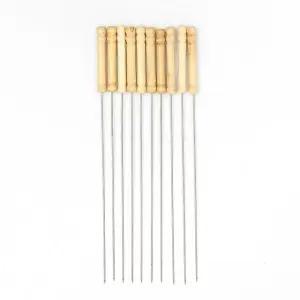 스텐레스막대 캠핑 바베큐 스텐 꽂이 꼬챙이 꼬치 10p (WFHT0LO)