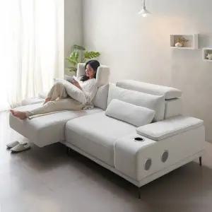 [특] 알토 3인 리클라이너 전동 슬라이딩 확장형 모션소파 바퀴없는 고급형 패브릭