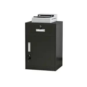 65cm 블랙 미니 캐비넷A 철제 (WFHJKMY)