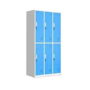 캐비넷 6칸 180cm 철제 스카이 수납 (WFHJL4S)
