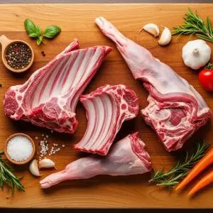 호주산 염소고기 껍질있는 암컷 한마리 16kg 흑염소 염소탕 전골 수육 국산 대용 보양식 영양식