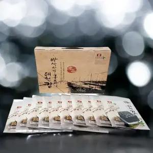 바삭하게 구운 소문난 대천재래 김 전장김 20g X 10봉 세트 할아버지 할머니 아기 반찬