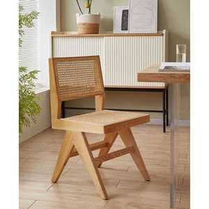 라탄 원목의자 모던 네추럴 가구 카페 펜션 1인 의자